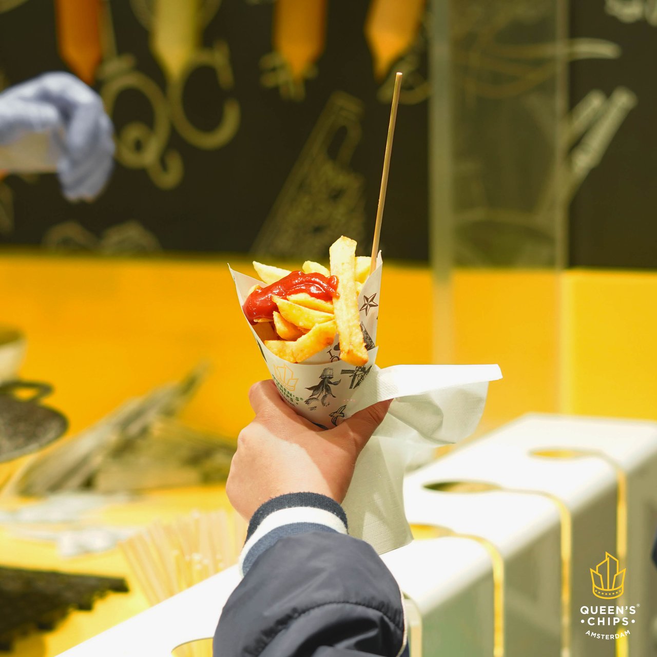 Queen's chips crema